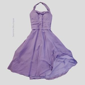 LILAC BRIDESMAID SHIFFON DRESS SIZE 4 (special occasion)